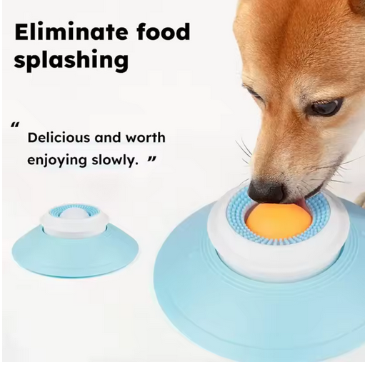 Dog treat ball toy